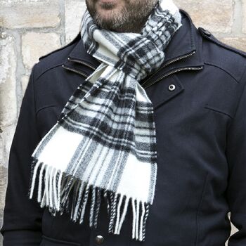 Merino Lambswool Tartan Scarves, 2 of 9