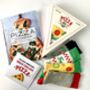 Pizza Novelty Sock Gift Set Bundle With Recipe Book, thumbnail 1 of 6
