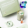 Jade Silver Bracelet And Crystal Candle Gift Set, thumbnail 3 of 10