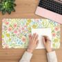 Floral Desk Mat, thumbnail 1 of 5