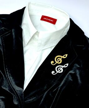 Musical Note Brooch, 3 of 7