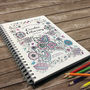 Personalised Adult Travel Colouring Book, thumbnail 2 of 5