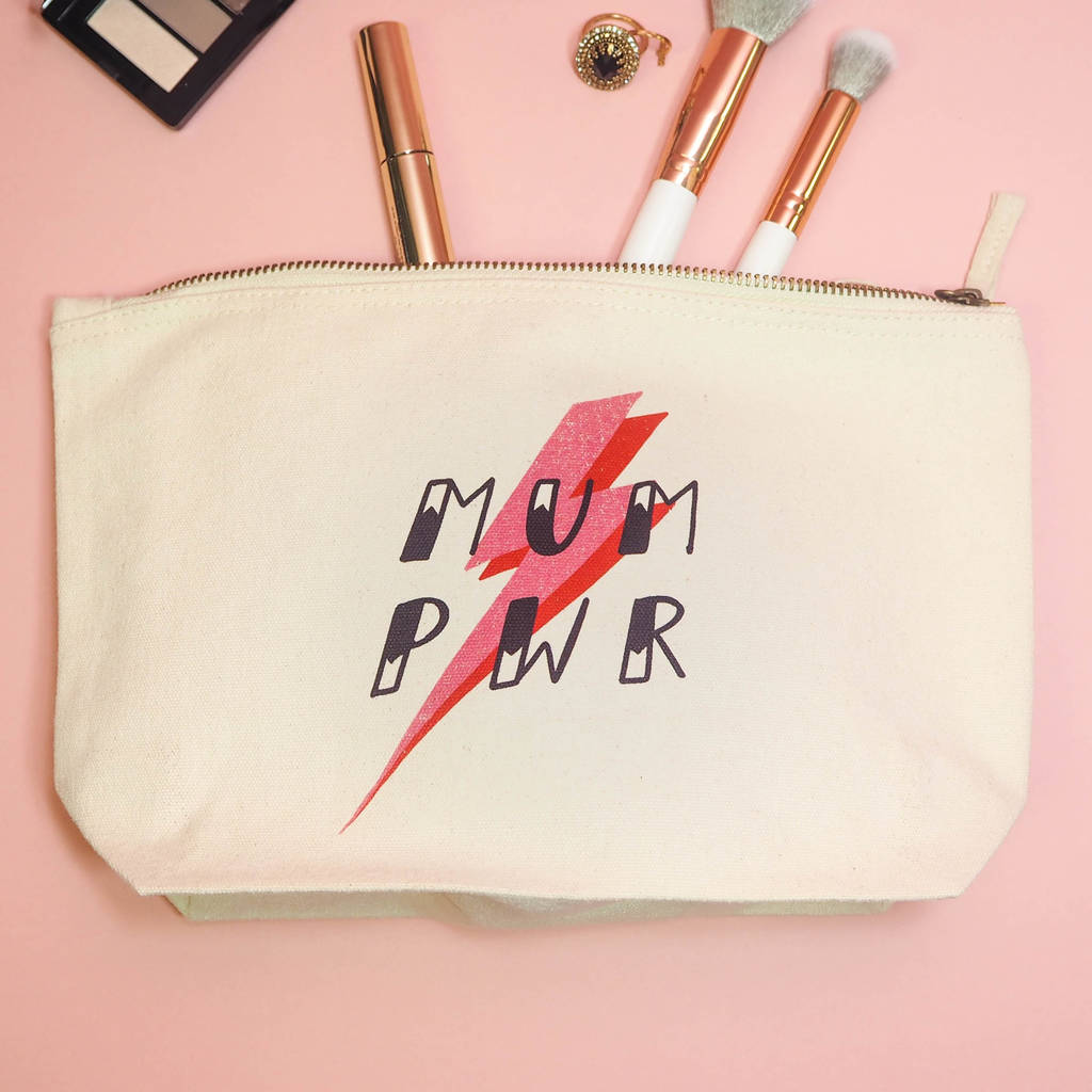 Mum Pwr Make Up Bag By Rock On Ruby | notonthehighstreet.com