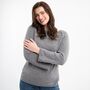 Eve Jumper Knitting Kit, thumbnail 5 of 12