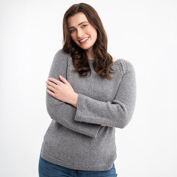 Eve Jumper Knitting Kit, 5 of 12