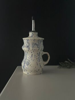 Handmade Ceramic Oil Or Vinegar Bottle, 2 of 5