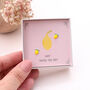 'You're The Zest' Sterling Silver Lemon Earrings, thumbnail 1 of 6