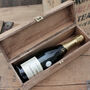 Simply The Best Personalised Wooden Wine Box, thumbnail 3 of 3