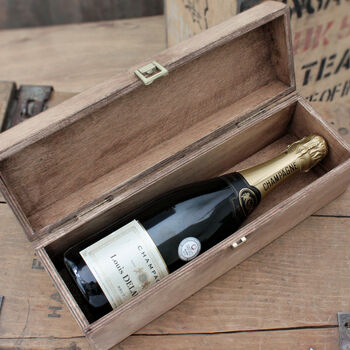 Simply The Best Personalised Wooden Wine Box, 3 of 3