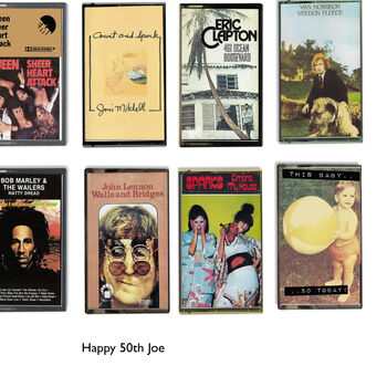 50th Birthday Gift, Albums Of 1974, Personalised Gift, 6 of 9