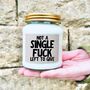 Not A Single Fuck Left To Give Scented Candle, thumbnail 1 of 10