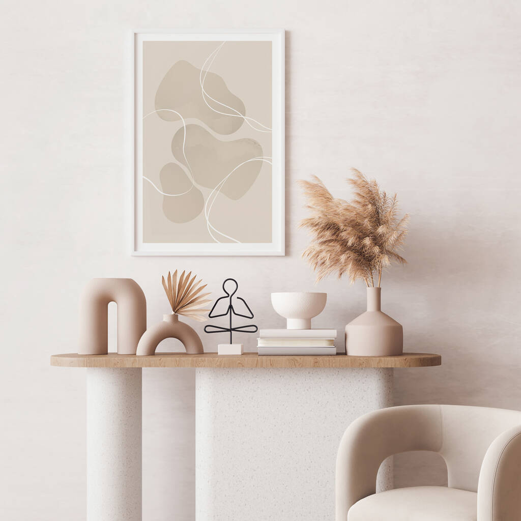 Minimalist Forms 02 Modern Wall Art Print By Palm & Wild