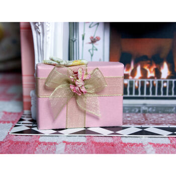 Luxury Pink Fireplace Card, 5 of 7