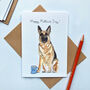 German Shepherd Dog Father's Day Card, thumbnail 1 of 2