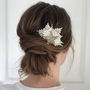 Personalised Starry Lace And Silver Bridal Headpiece, thumbnail 3 of 8