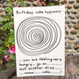 Joke Birthday 'Cake Hypnosis!' Card, thumbnail 3 of 3