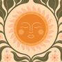‘Sunfleur’, Sunflower Floral Wall Art Print, thumbnail 8 of 9