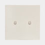 Sterling Silver Fresh Water Pearl Bridesmaid Earrings, thumbnail 3 of 6