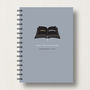 Personalised Book Lover's Journal Or Notebook, thumbnail 7 of 10