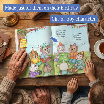 Happy Birthday Personalised Gift Book For Children Aged One To Eight, 8 of 12