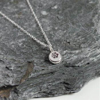 Tiny Dot Sterling Silver Customised Necklace, 5 of 6