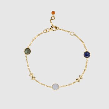 Miramar Gold Gemstone New Beginnings Bracelet, 2 of 6