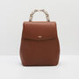 Laura Backpack In Tan, thumbnail 4 of 8