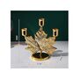 Maple Leaf Three Arms Metal Candle Holder Stand, thumbnail 6 of 6