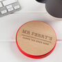 Personalised Wooden Drinks Coaster For Teachers, thumbnail 1 of 9