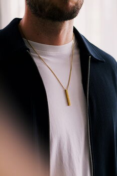 Personalised Bar Necklace, 4 of 6