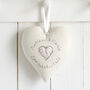 Personalised Emerald 55th Anniversary Heart Gift, thumbnail 4 of 6