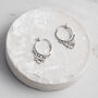 Sterling Silver Tarfaya Hoops, thumbnail 3 of 4