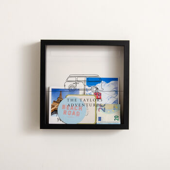 Personalised Travel Memory Frame Campervan, 6 of 10