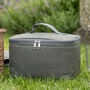 Oval Ravenstor Chiller Picnic Hamper Basket, thumbnail 2 of 5