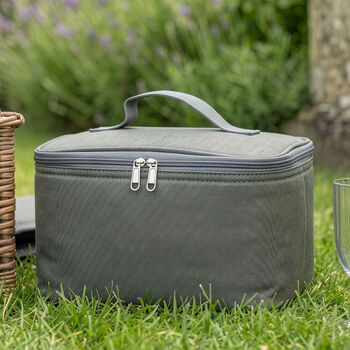 Oval Ravenstor Chiller Picnic Hamper Basket, 2 of 5