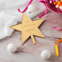Personalised Family Christmas Star Tree Topper, thumbnail 3 of 8