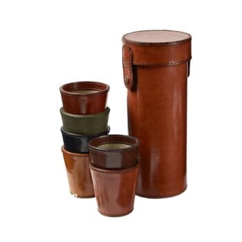 Leather Perudo Game Set, 2 of 3