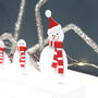Snowman Family With Gifts Christmas Decoration, thumbnail 2 of 4