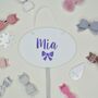 Personalised Hair Bow Holder Bows, thumbnail 3 of 9
