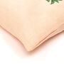 Juhi Floral Pink Cushion Cover, thumbnail 3 of 4