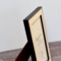 Natalini Cream With Diagonal Border Trim Photo Frame, thumbnail 3 of 4
