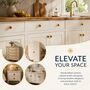 Sunflower Styled Ceramic Round Cabinet Knob, thumbnail 6 of 9