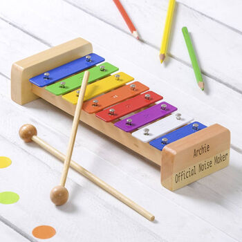 Personalised Child's Xylophone, 2 of 3