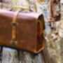 Personalised Mens Leather Briefcase Gift For Him, thumbnail 5 of 12