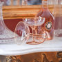 Set Of Two Blush Pink Champagne Glasses, thumbnail 2 of 2