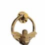 Brass Bumble Bee Ring Door Knocker Brass Finish, thumbnail 3 of 5