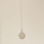 Sterling Silver I Love You Spinner Pendant Necklace, thumbnail 4 of 6