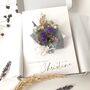 Happy Birthday Personalised Dried Flower Bouquet Card, thumbnail 6 of 10