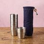 Personalised Insulated Picnic Cup Set With Bag, thumbnail 2 of 4