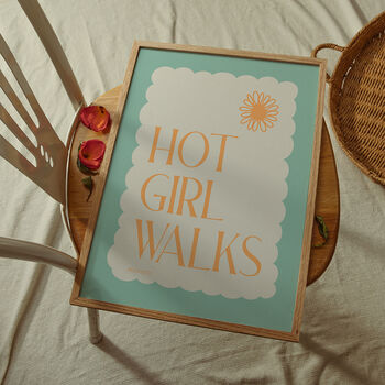 Hot Girl Walks Print, 4 of 8